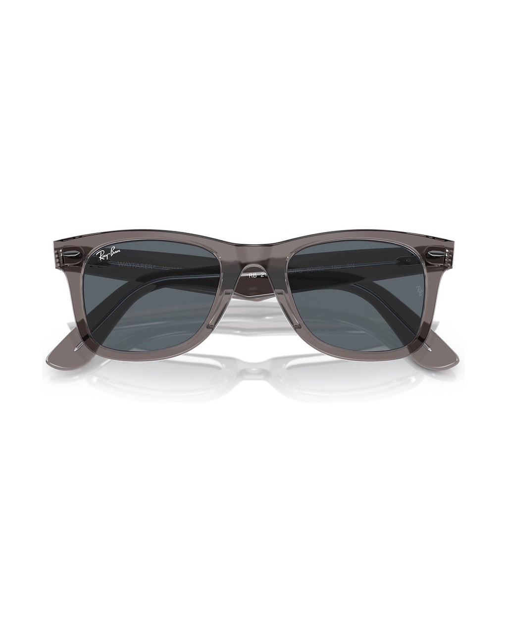 Wayfarer Classic Sunglasses - Grey On Transparent/Blue - Ray-Ban