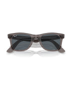 Wayfarer Classic Sunglasses - Grey On Transparent/Blue - Ray-Ban