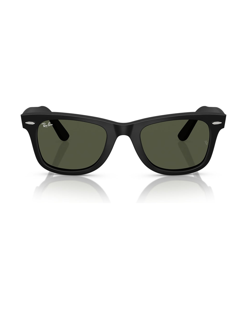 Wayfarer Classic Sunglasses - Matte Black/Crystal Green - Ray-Ban