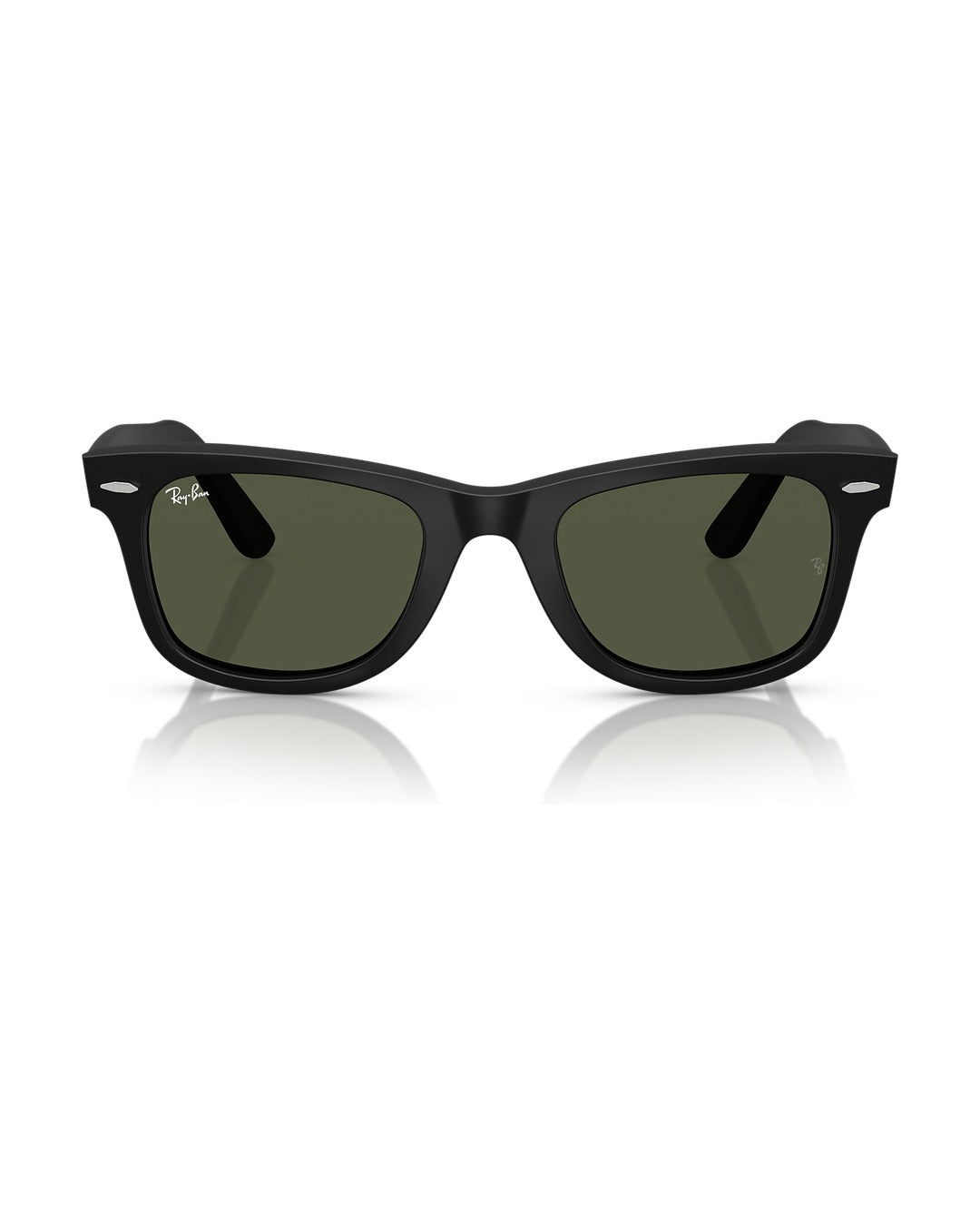 Wayfarer Classic Sunglasses - Matte Black/Crystal Green - Ray-Ban