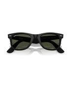 Wayfarer Classic Sunglasses - Matte Black/Crystal Green - Ray-Ban