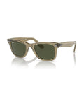 Wayfarer Classic Sunglasses - Photo Striped Grey/Green - Ray-Ban