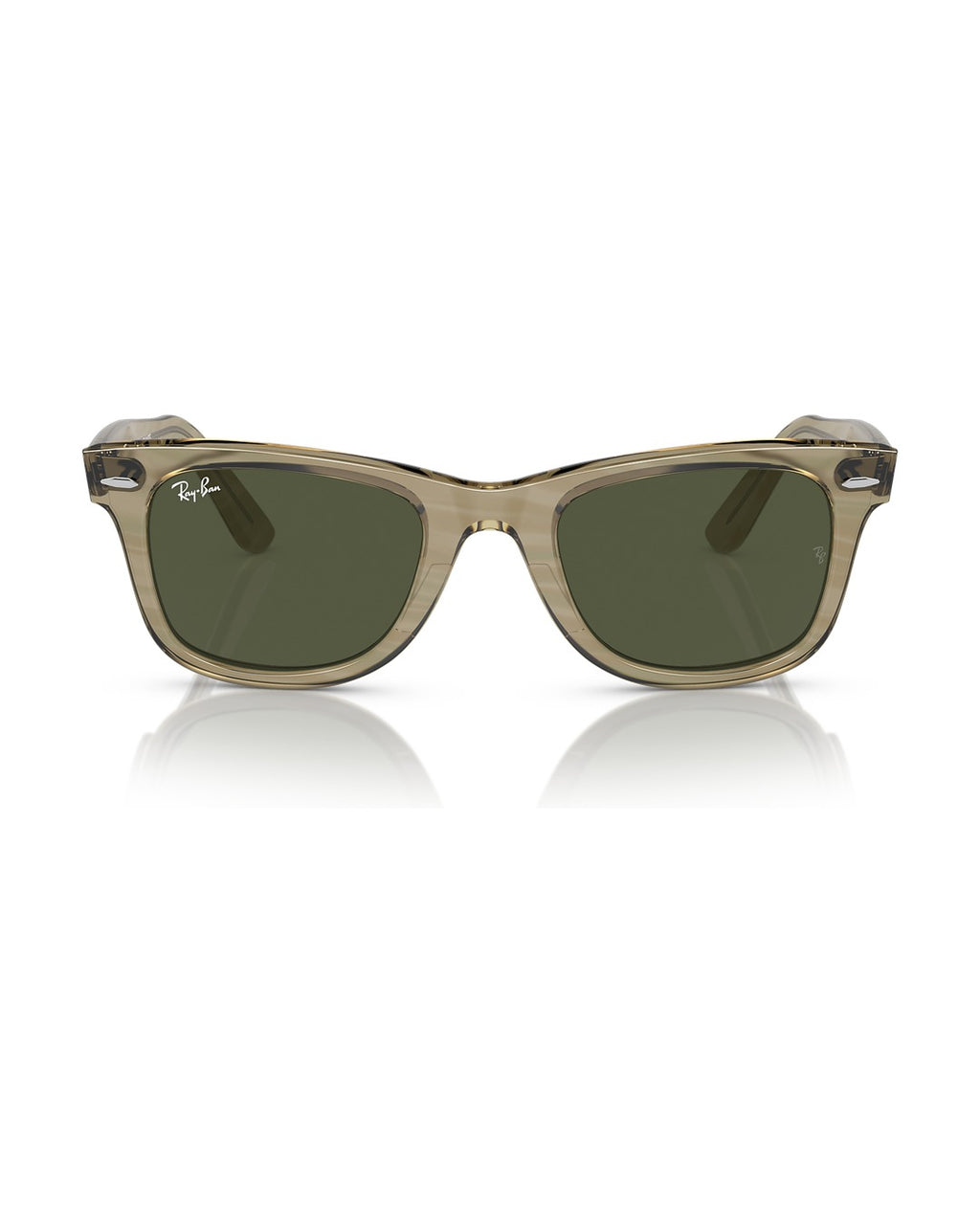 Wayfarer Classic Sunglasses - Photo Striped Grey/Green - Ray-Ban