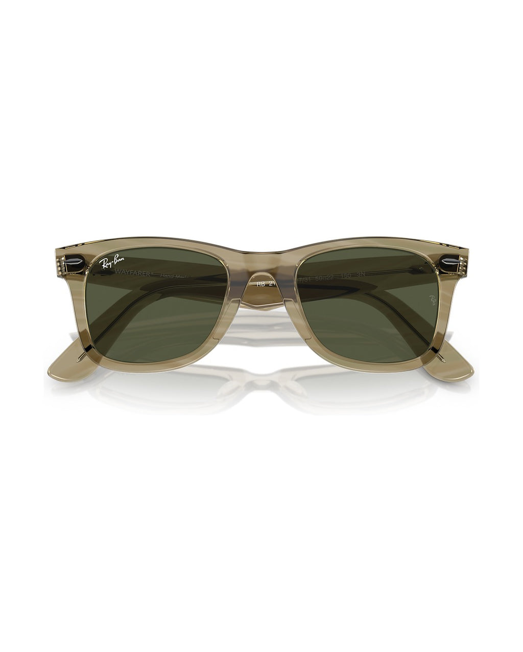 Wayfarer Classic Sunglasses - Photo Striped Grey/Green - Ray-Ban