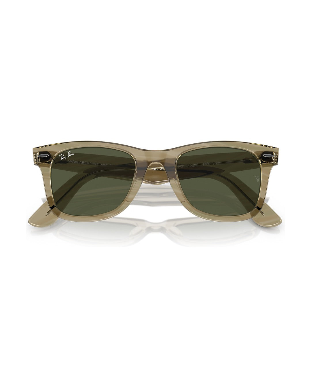 Wayfarer Classic Sunglasses - Photo Striped Grey/Green - Ray-Ban