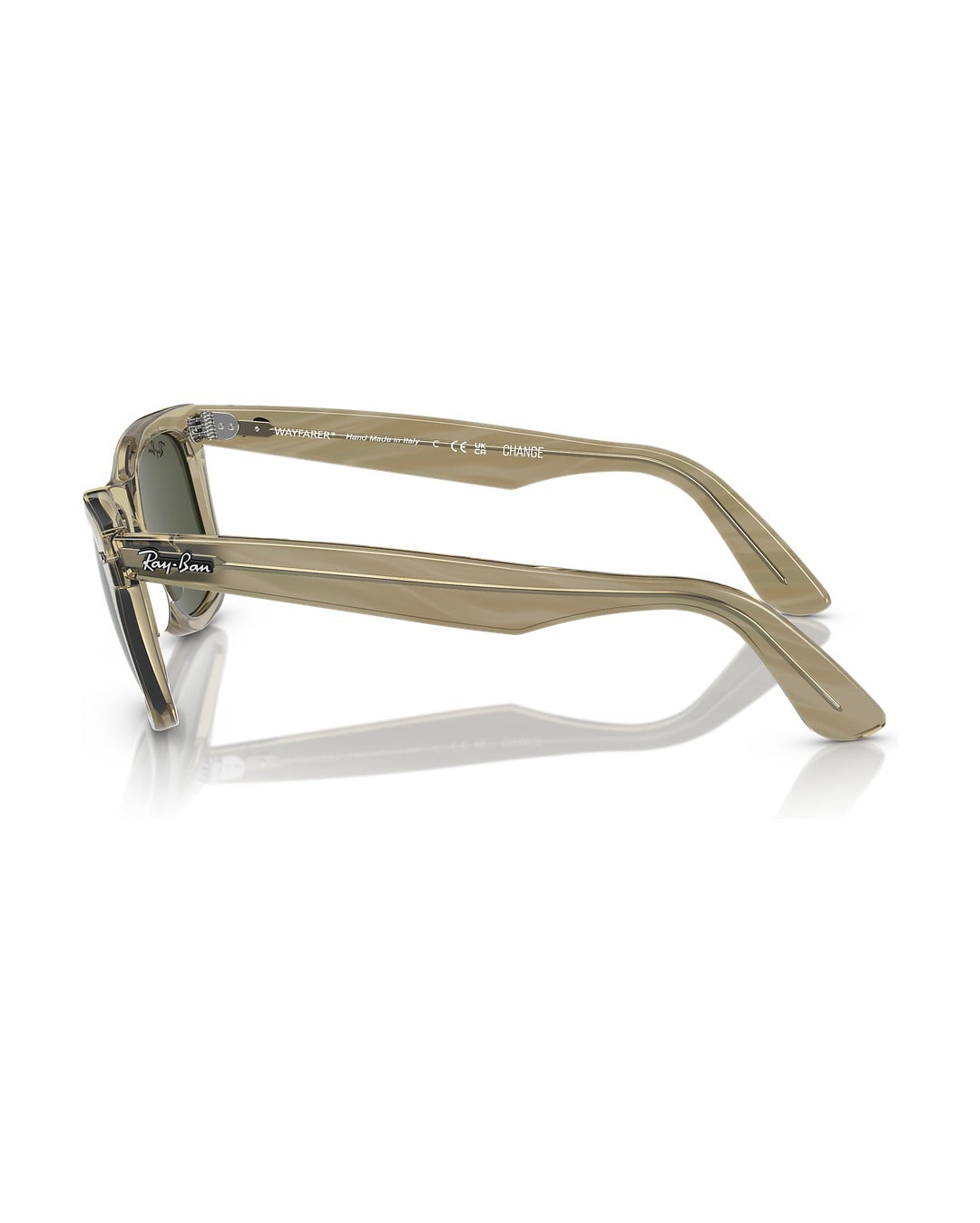 Wayfarer Classic Sunglasses - Photo Striped Grey/Green - Ray-Ban
