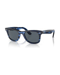 Wayfarer Classic Sunglasses - Striped Blue/Blue - Ray-Ban