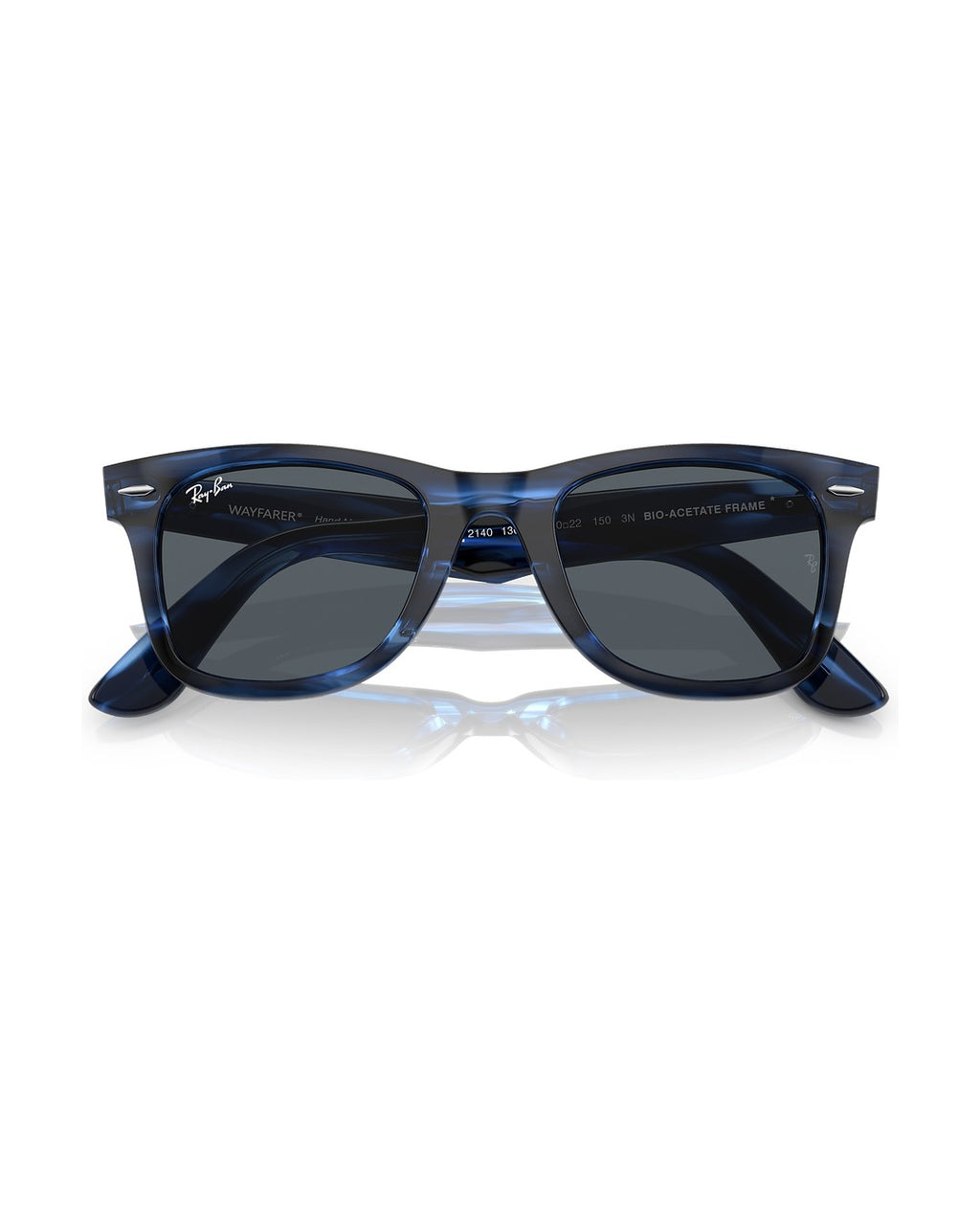 Wayfarer Classic Sunglasses - Striped Blue/Blue - Ray-Ban