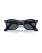 Wayfarer Classic Sunglasses - Striped Blue/Blue - Ray-Ban