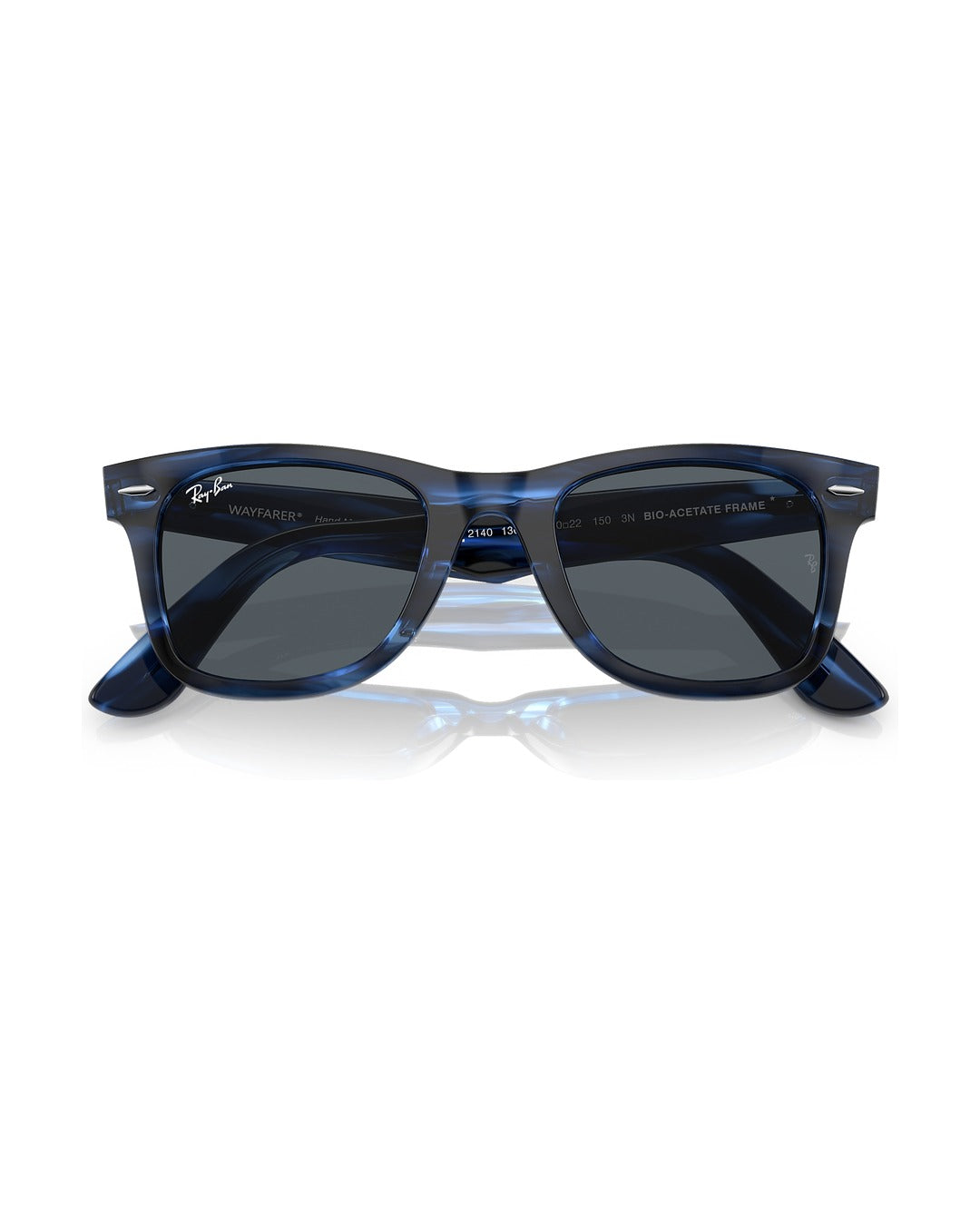 Wayfarer Classic Sunglasses - Striped Blue/Blue - Ray-Ban