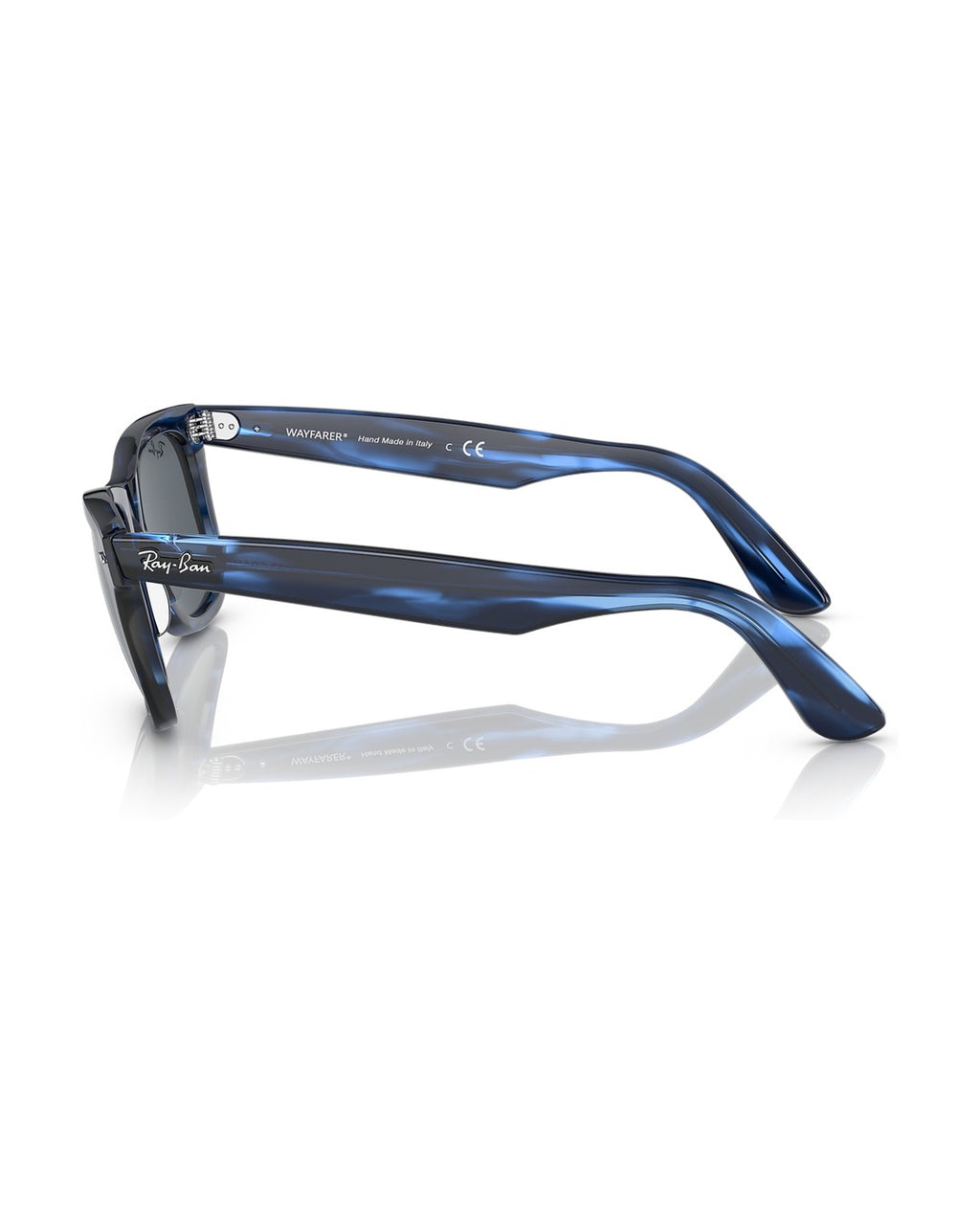 Wayfarer Classic Sunglasses - Striped Blue/Blue - Ray-Ban