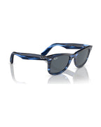 Wayfarer Classic Sunglasses - Striped Blue/Blue - Ray-Ban