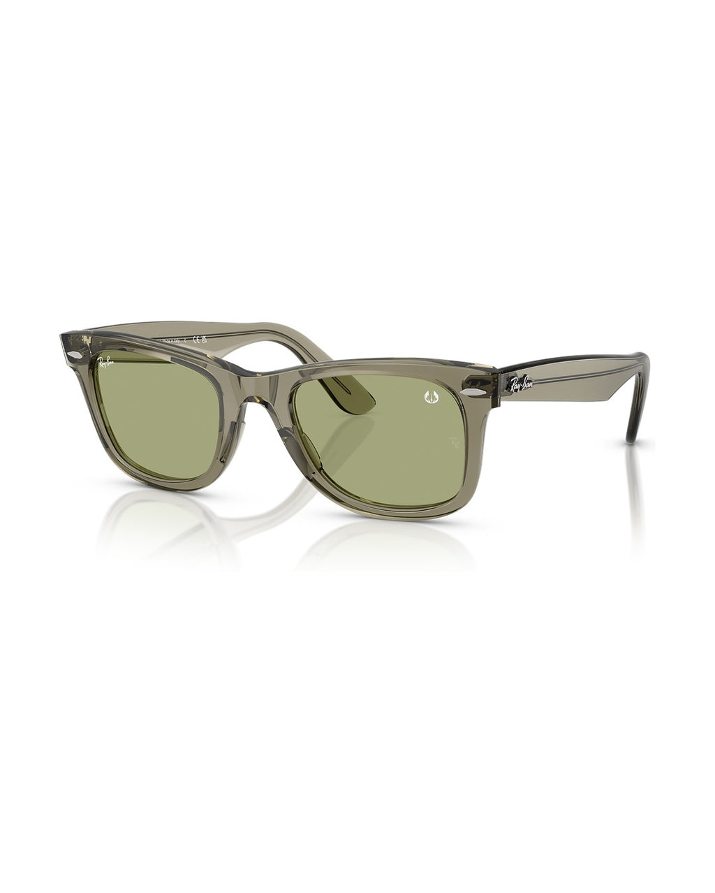Wayfarer Classic Sunglasses - Transparent Green/Bottle Green - Ray-Ban