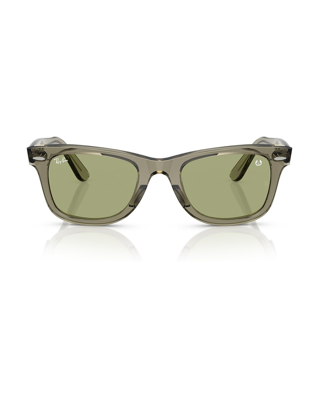 Wayfarer Classic Sunglasses - Transparent Green/Bottle Green - Ray-Ban