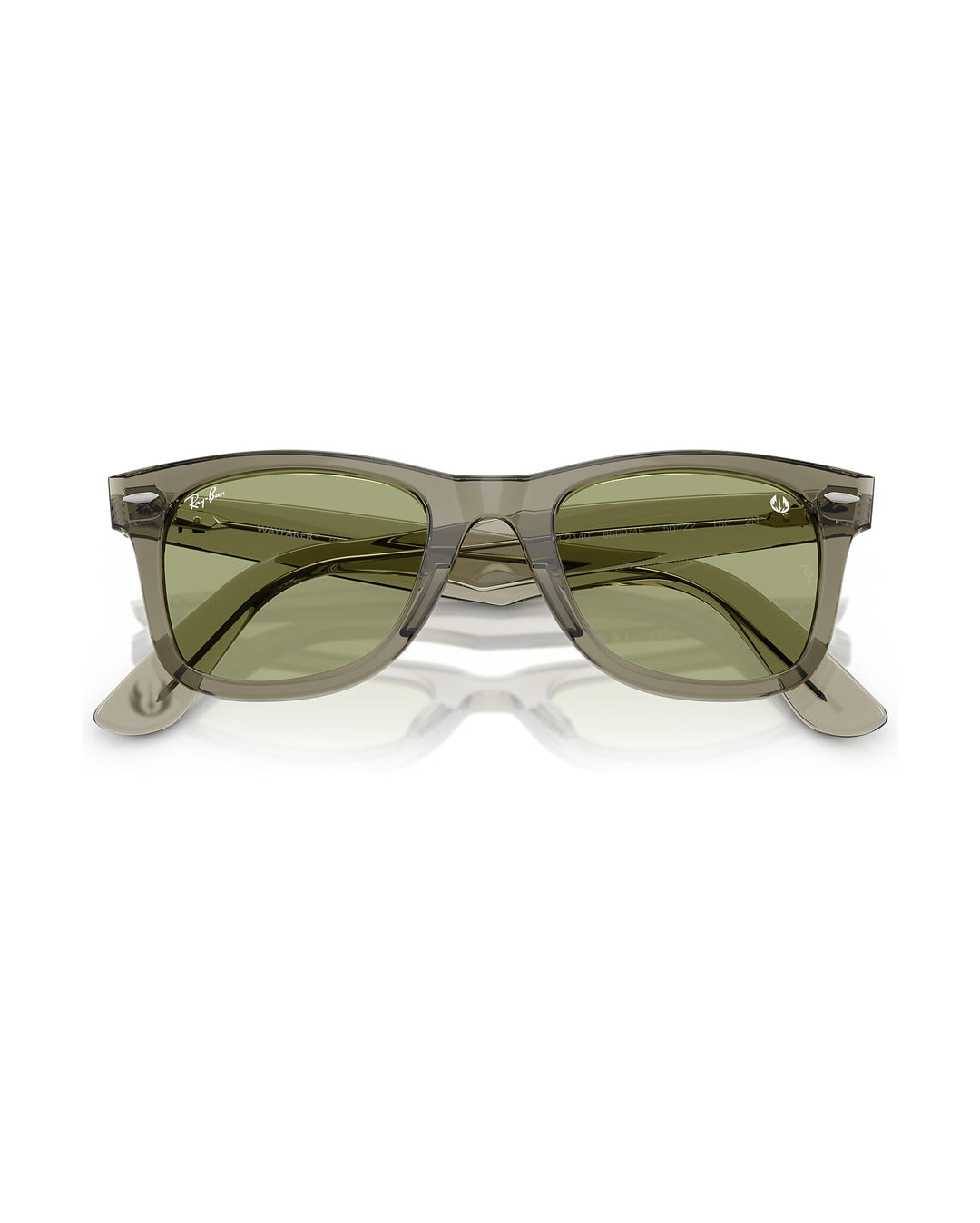Wayfarer Classic Sunglasses - Transparent Green/Bottle Green - Ray-Ban