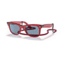 Transparent Red/Blue (special order)
