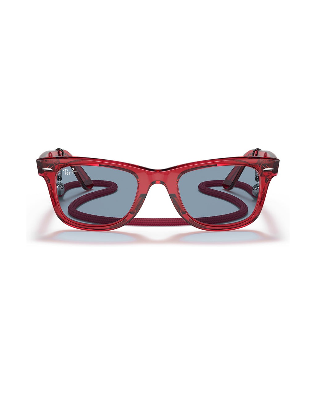 Wayfarer Classic Sunglasses - Transparent Red/Blue - Ray-Ban