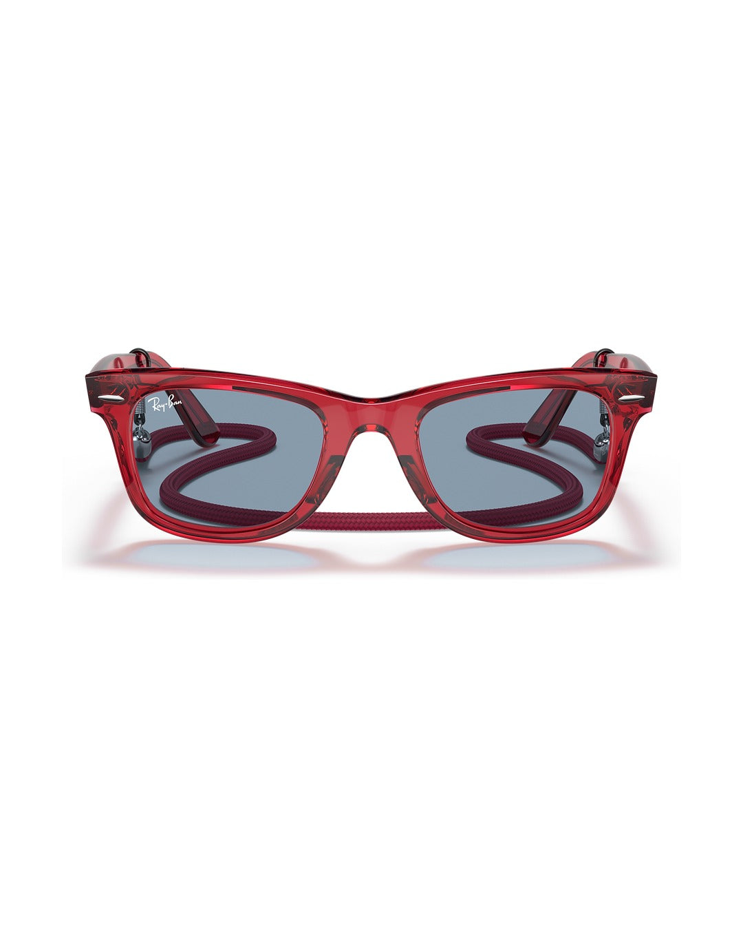 Wayfarer Classic Sunglasses - Transparent Red/Blue - Ray-Ban