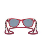 Wayfarer Classic Sunglasses - Transparent Red/Blue - Ray-Ban