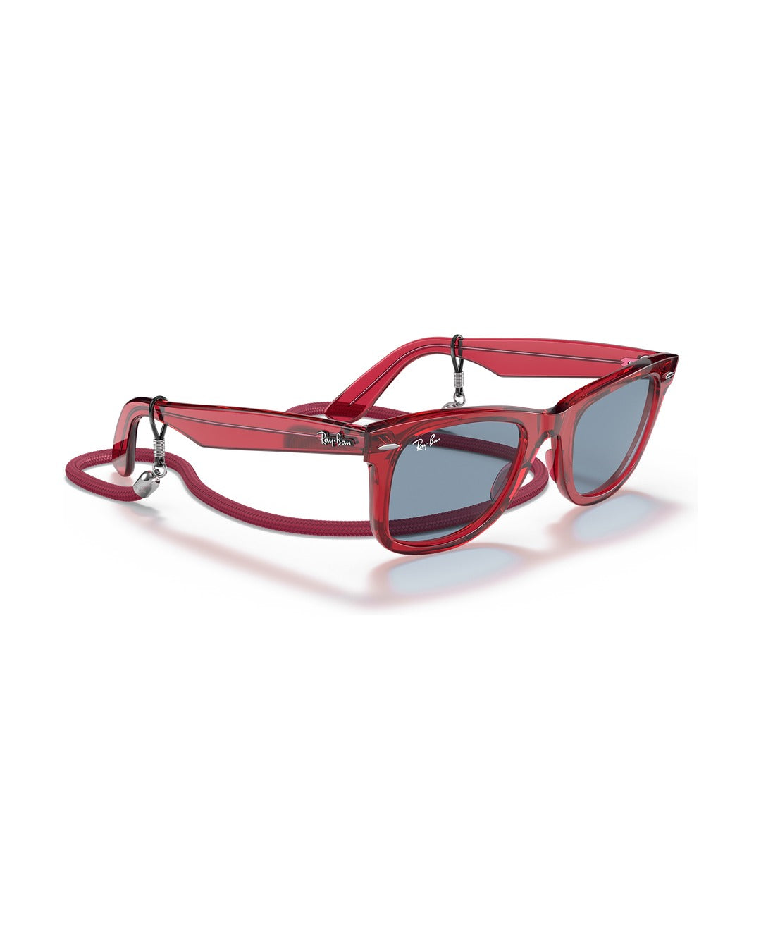 Wayfarer Classic Sunglasses - Transparent Red/Blue - Ray-Ban