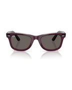 Wayfarer Classic Sunglasses - Violet On Transparent Pink/Dark Grey - Ray-Ban