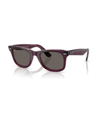 Wayfarer Classic Sunglasses - Violet On Transparent Pink/Dark Grey - Ray-Ban