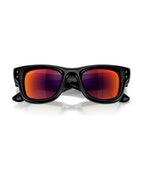 A$AP Rocky Wayfarer Puffer Sunglasses - Black/Brown Mirror Orange - Ray-Ban