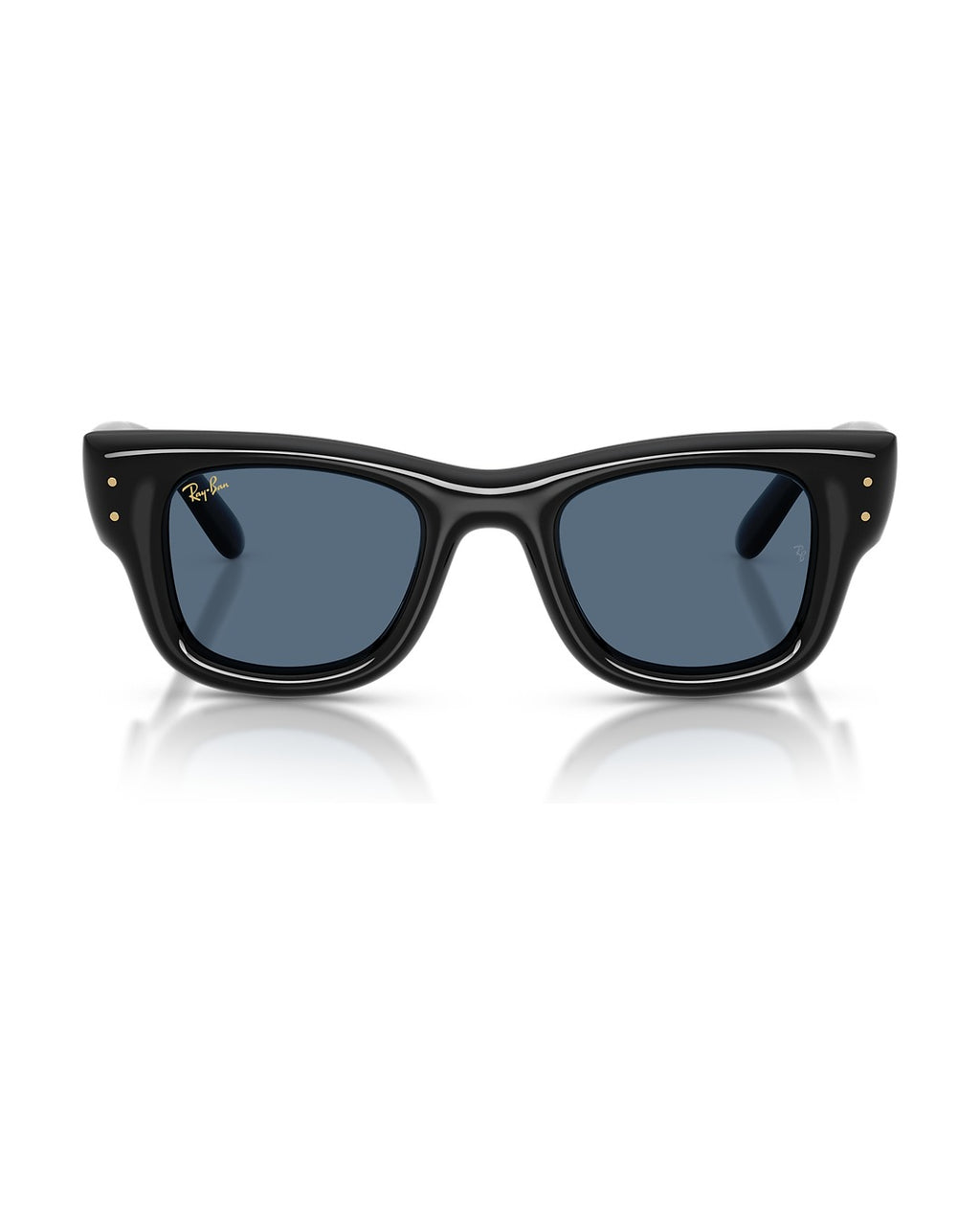 A$AP Rocky Wayfarer Puffer Sunglasses - Black/Dark Blue - Ray-Ban