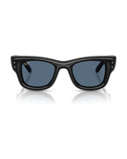 A$AP Rocky Wayfarer Puffer Sunglasses - Black/Dark Blue - Ray-Ban