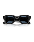 A$AP Rocky Wayfarer Puffer Sunglasses - Black/Dark Blue - Ray-Ban
