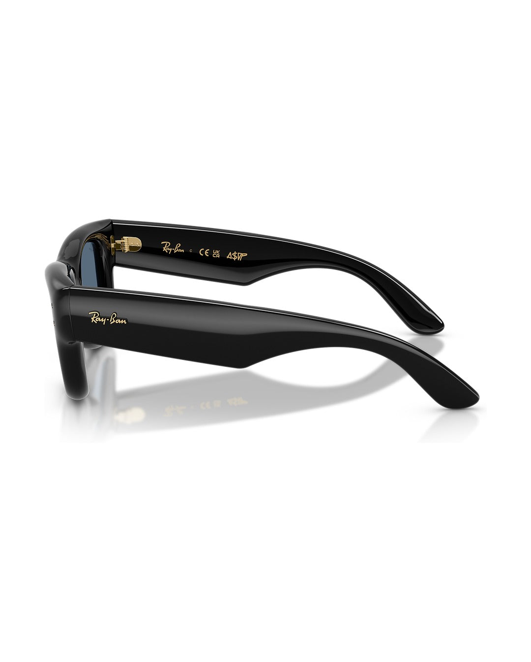 A$AP Rocky Wayfarer Puffer Sunglasses - Black/Dark Blue - Ray-Ban