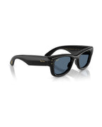 A$AP Rocky Wayfarer Puffer Sunglasses - Black/Dark Blue - Ray-Ban