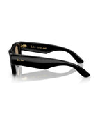 A$AP Rocky Wayfarer Puffer Sunglasses - Black/Dark Brown Mirror Rose Gold - Ray-Ban