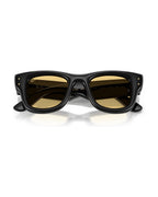 A$AP Rocky Wayfarer Puffer Sunglasses - Black/Yellow - Ray-Ban