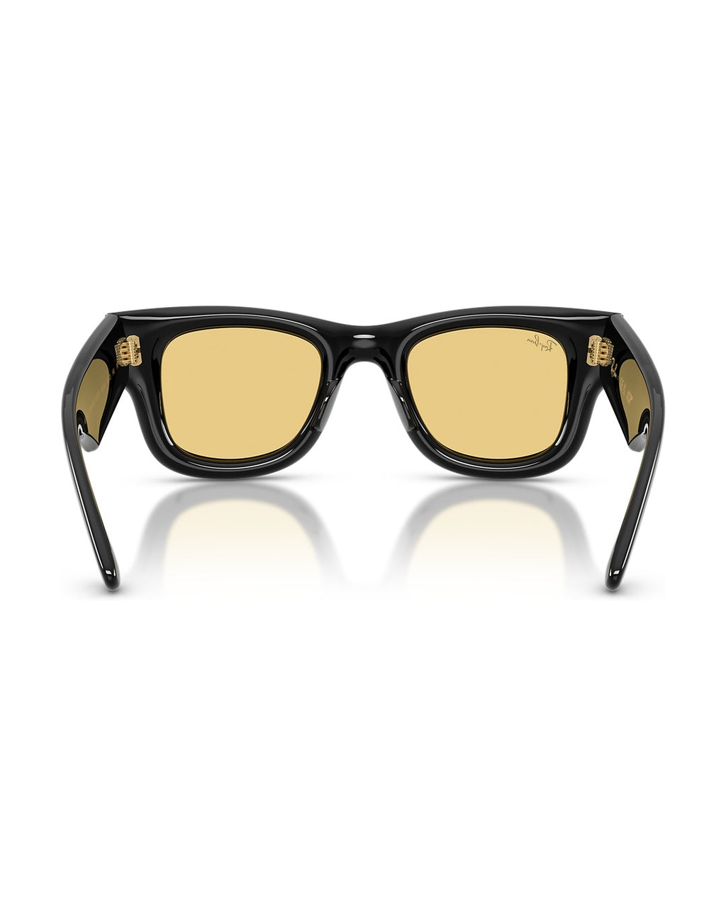 A$AP Rocky Wayfarer Puffer Sunglasses - Black/Yellow - Ray-Ban