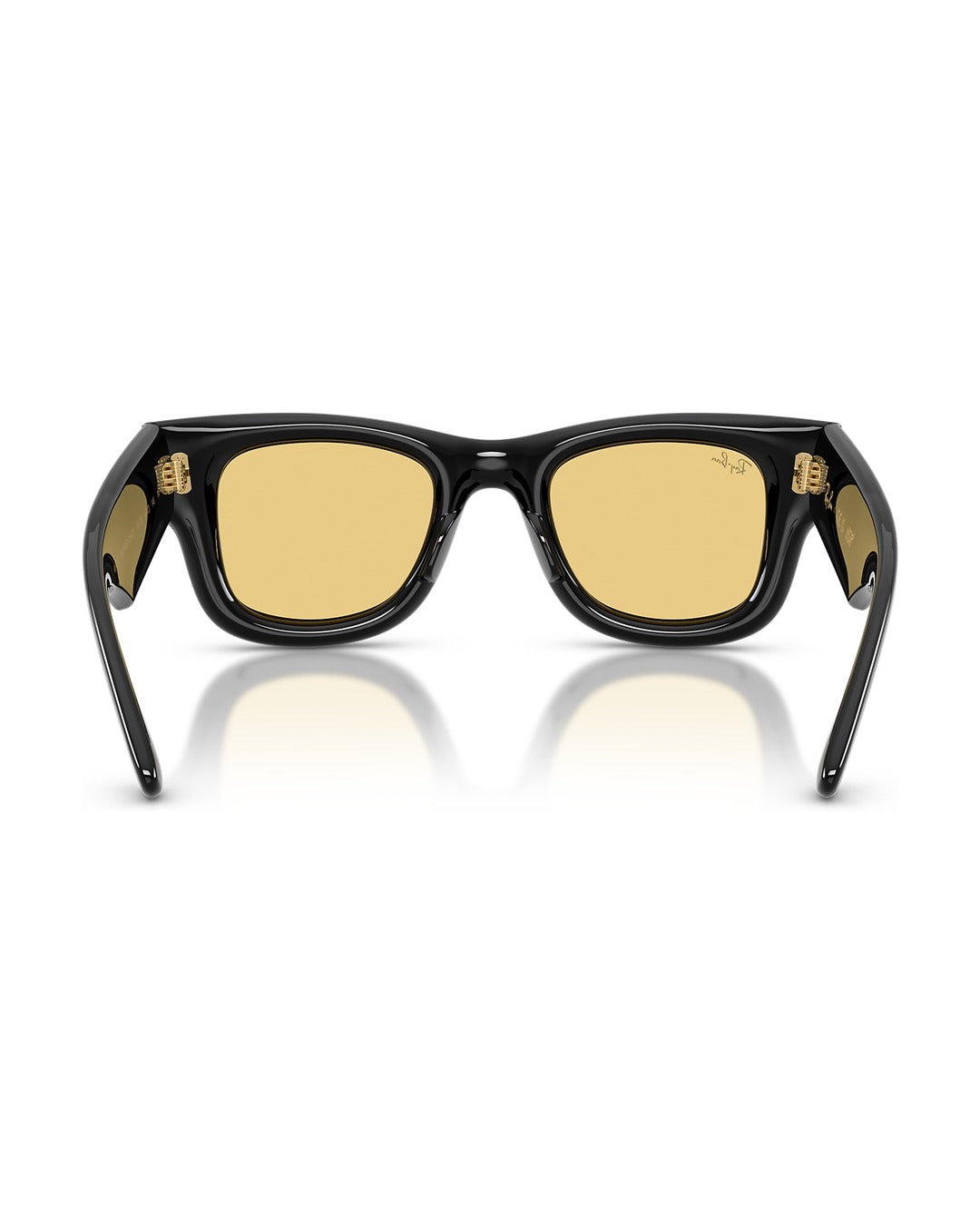 A$AP Rocky Wayfarer Puffer Sunglasses - Black/Yellow - Ray-Ban