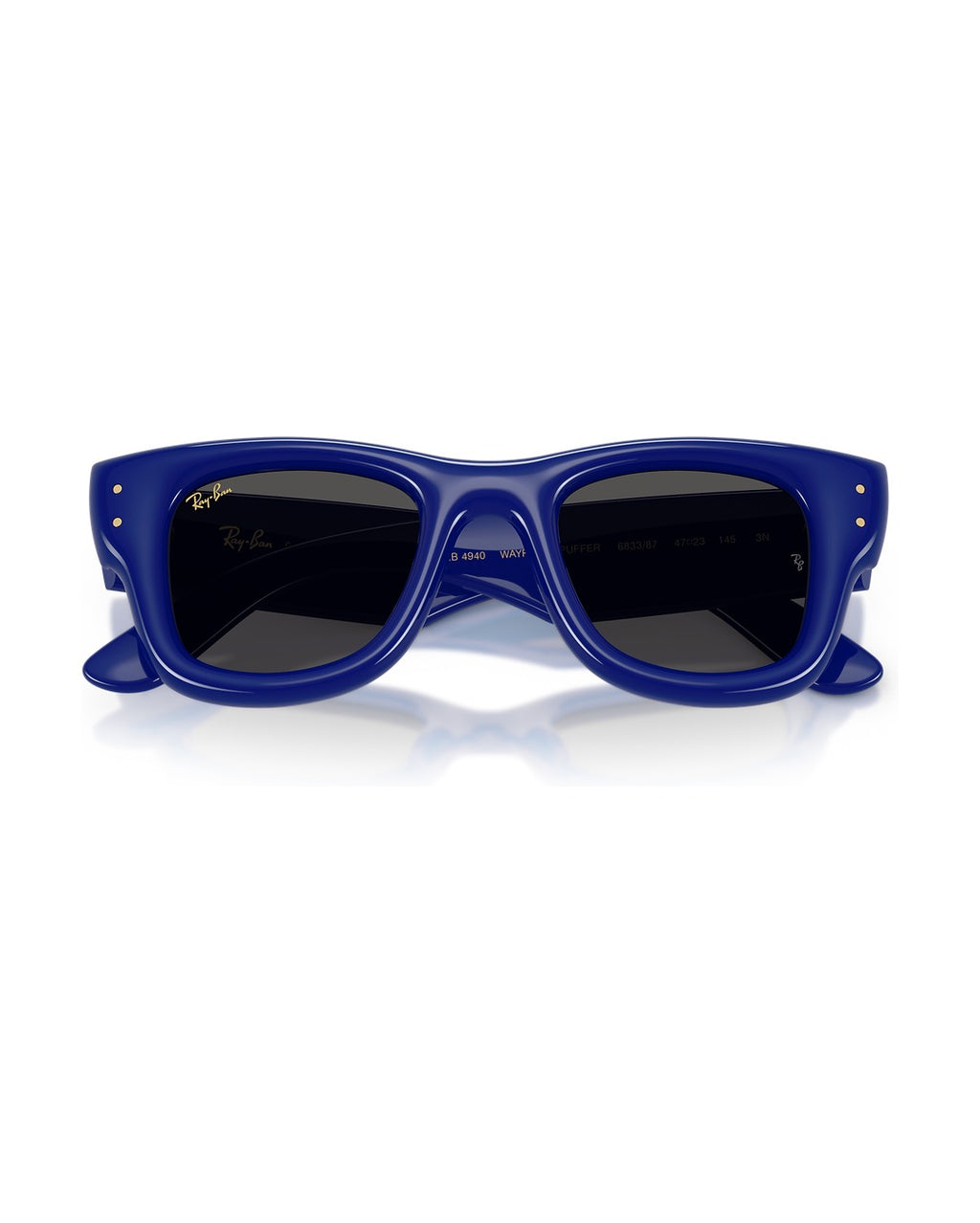 A$AP Rocky Wayfarer Puffer Sunglasses - Blue/Ultra Black - Ray-Ban