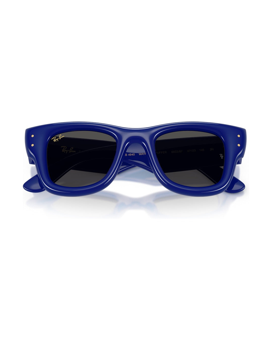 A$AP Rocky Wayfarer Puffer Sunglasses - Blue/Ultra Black - Ray-Ban