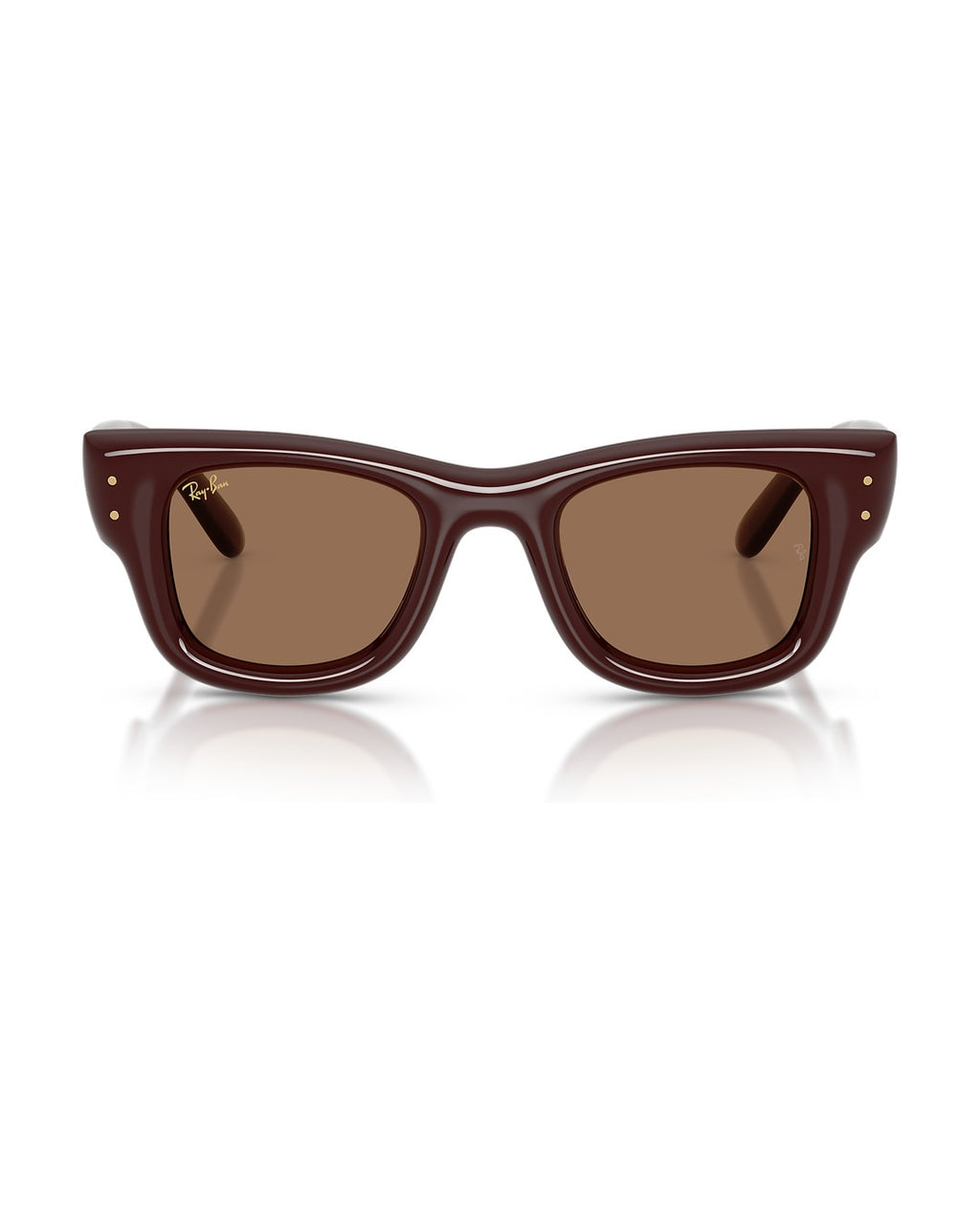 A$AP Rocky Wayfarer Puffer Sunglasses - Dark Brown/Dark Brown - Ray-Ban