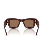A$AP Rocky Wayfarer Puffer Sunglasses - Dark Brown/Dark Brown - Ray-Ban