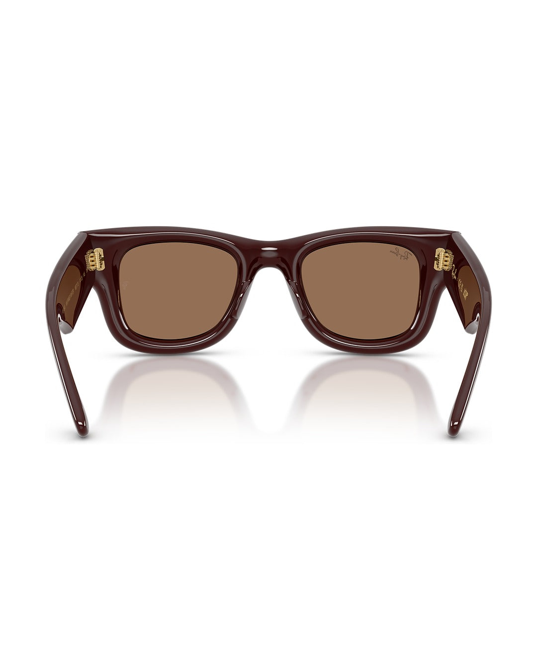 A$AP Rocky Wayfarer Puffer Sunglasses - Dark Brown/Dark Brown - Ray-Ban
