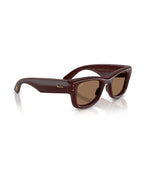 A$AP Rocky Wayfarer Puffer Sunglasses - Dark Brown/Dark Brown - Ray-Ban