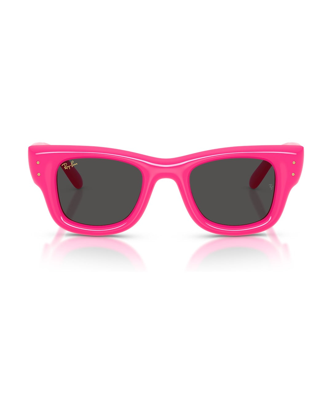 A$AP Rocky Wayfarer Puffer Sunglasses - Fucsia/Ultra Black - Ray-Ban