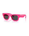 A$AP Rocky Wayfarer Puffer Sunglasses - Fucsia/Ultra Black - Ray-Ban
