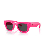 A$AP Rocky Wayfarer Puffer Sunglasses - Fucsia/Ultra Black - Ray-Ban