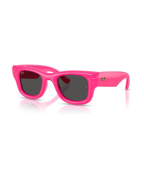 A$AP Rocky Wayfarer Puffer Sunglasses - Fucsia/Ultra Black - Ray-Ban
