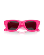 A$AP Rocky Wayfarer Puffer Sunglasses - Fucsia/Ultra Black - Ray-Ban