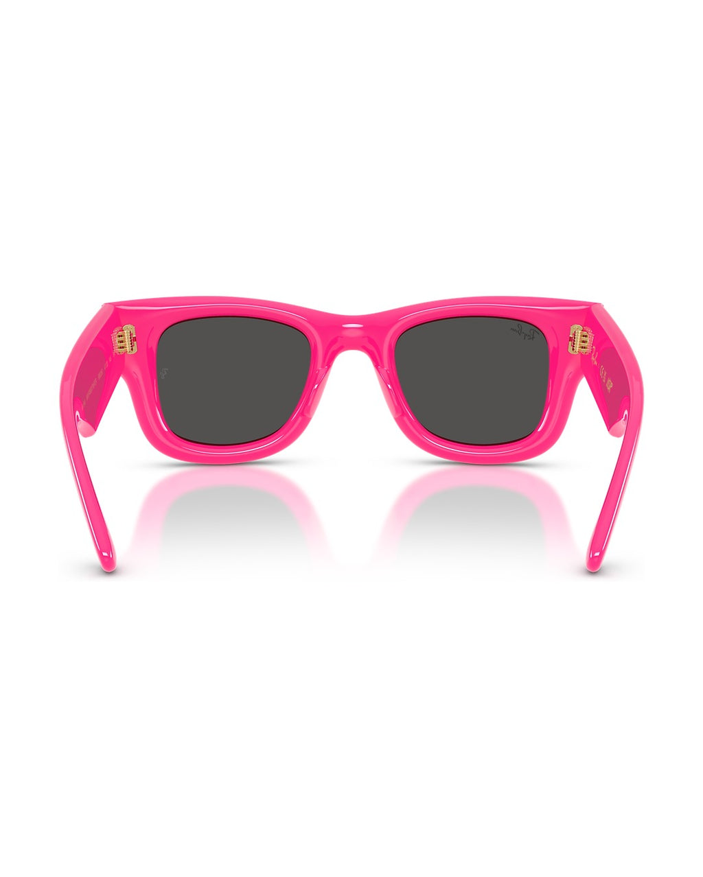 A$AP Rocky Wayfarer Puffer Sunglasses - Fucsia/Ultra Black - Ray-Ban
