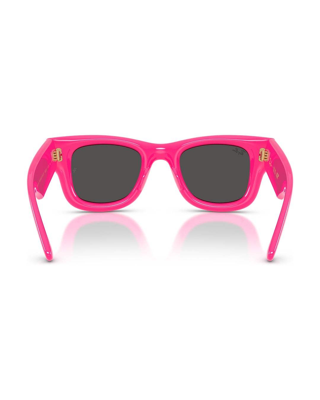 A$AP Rocky Wayfarer Puffer Sunglasses - Fucsia/Ultra Black - Ray-Ban