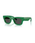 A$AP Rocky Wayfarer Puffer Sunglasses - Green/Ultra Black - Ray-Ban